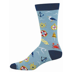 Ahoy Matey Bamboo Socks (Men)