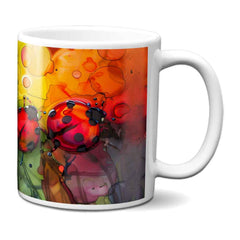Colourful Ladybirds Mug