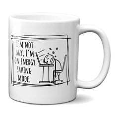 Stick Man Energy Saving Mode Mug
