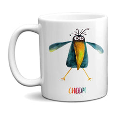 Watercolour Blackbird Mug