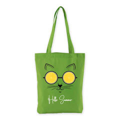 Hello Summer Cat EarthAware Tote Bag