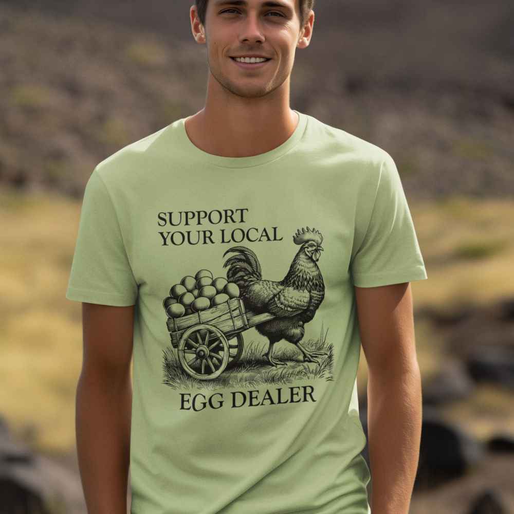 Support Your Local Egg Dealer T-Shirt