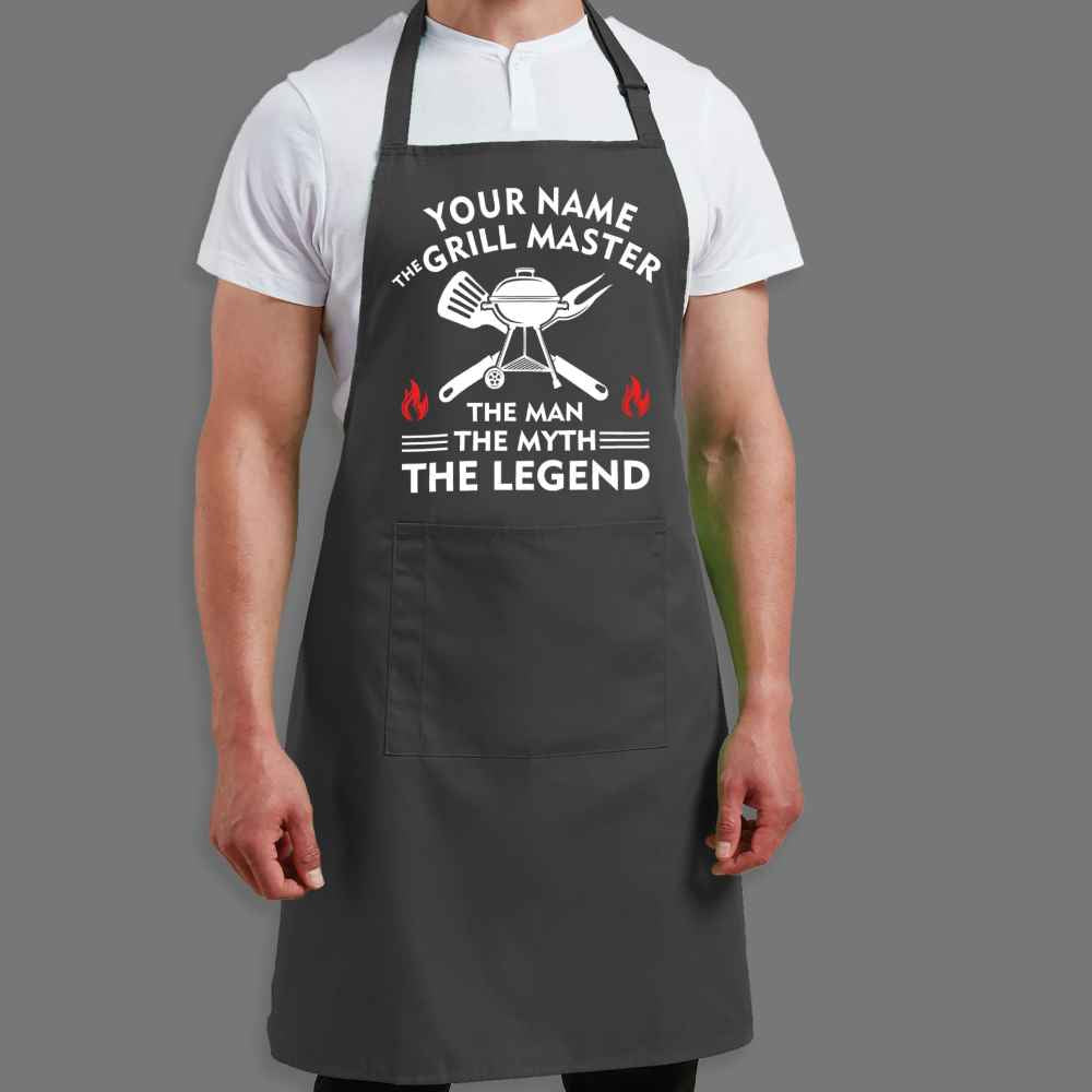 Personalised Grill Master Apron