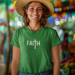 Women's Faith Cross T-Shirt