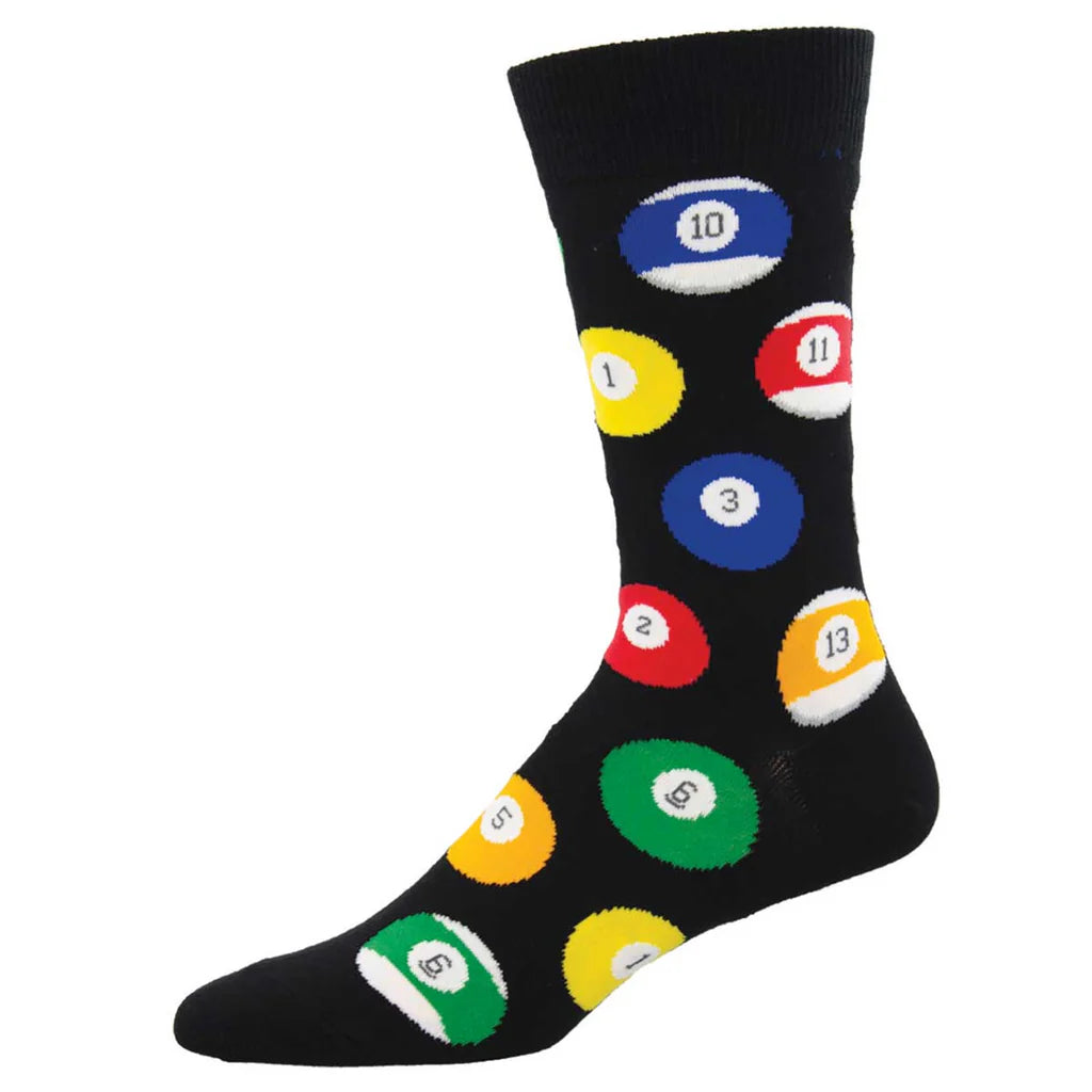 Billiard Balls Socks (Men)