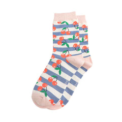 Miss Sparrow Cherries Stripes (Women)