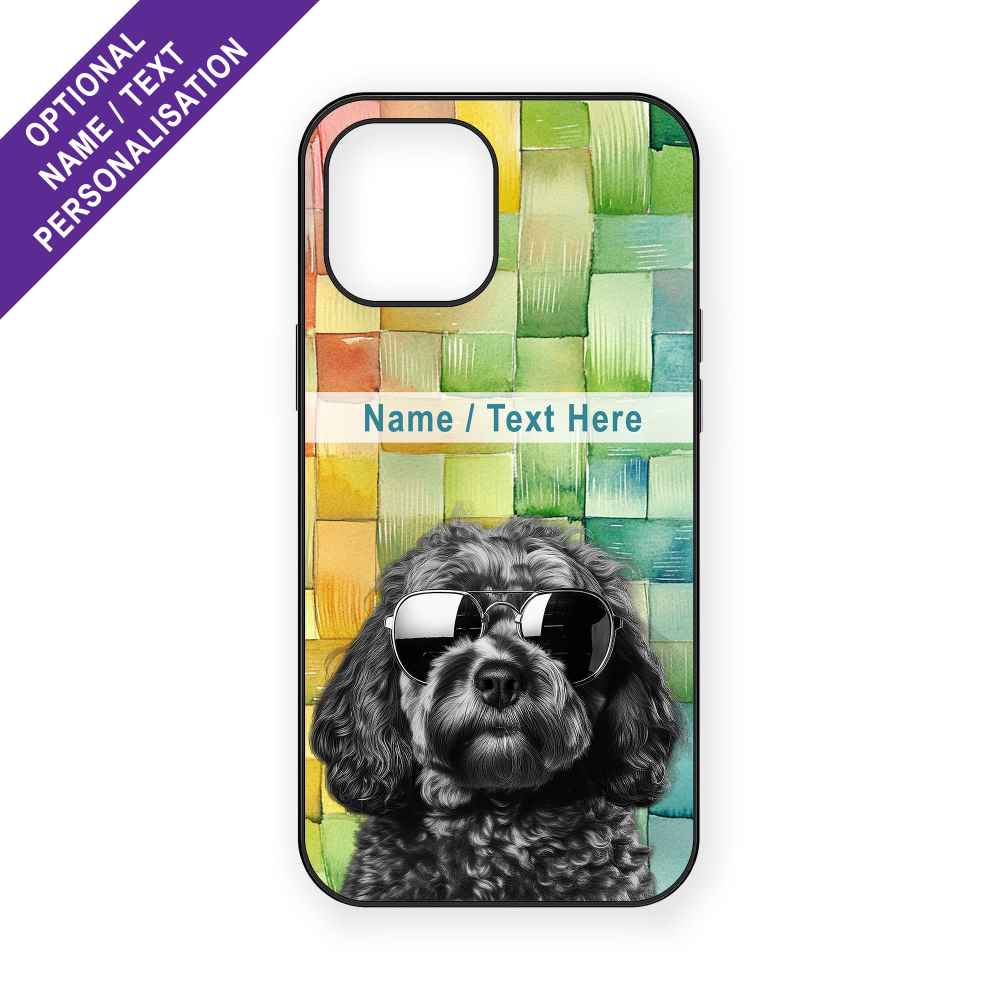 Cockapoo in Sunglasses Mobile Phone Case