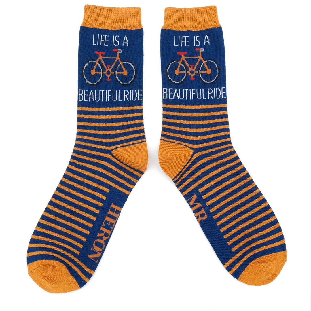 Beautiful Life Bicycle Socks (men)