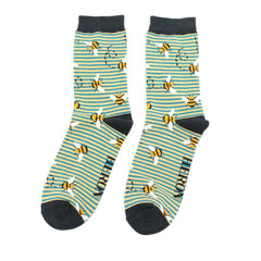Bees Stripes Socks (men)
