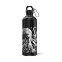 Octopus with Your Name Engraved Sports Water Bottle