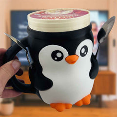 Penguin Ice Cream Tub Holder