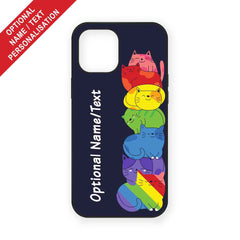 Rainbow Cat Tower Mobile Phone Case