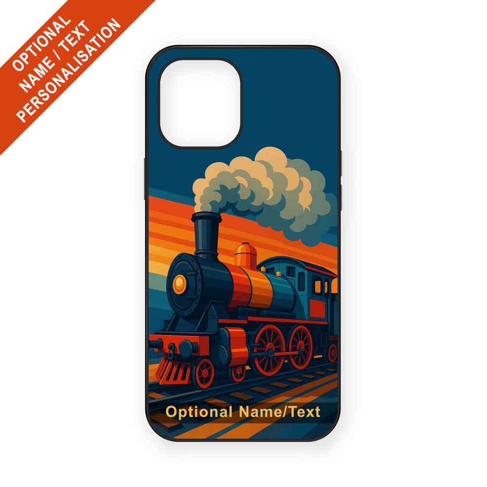 Retro Steam Train Mobile Phone Case