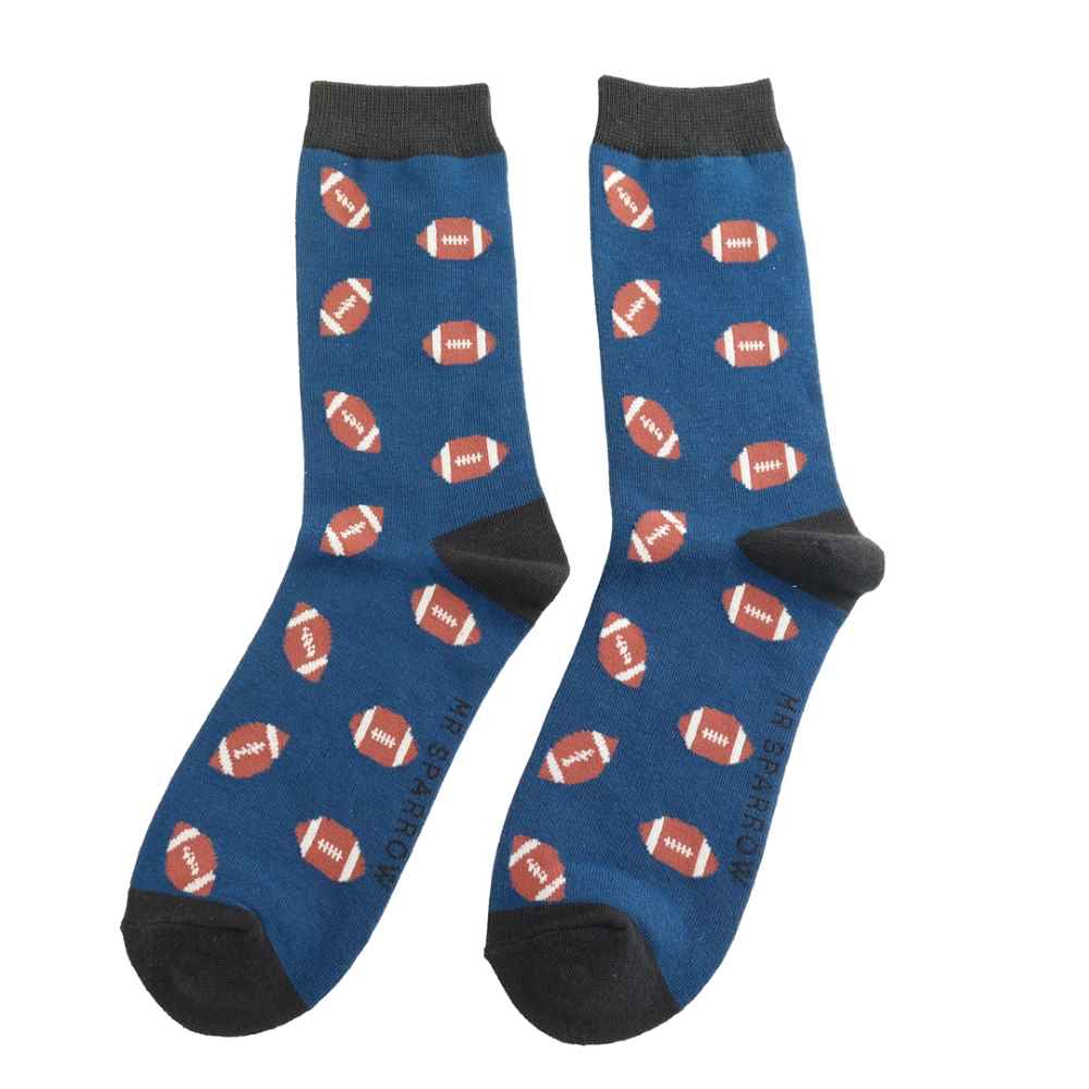 Rugby Balls Socks (Men)