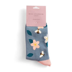 Bees & Flowers Socks