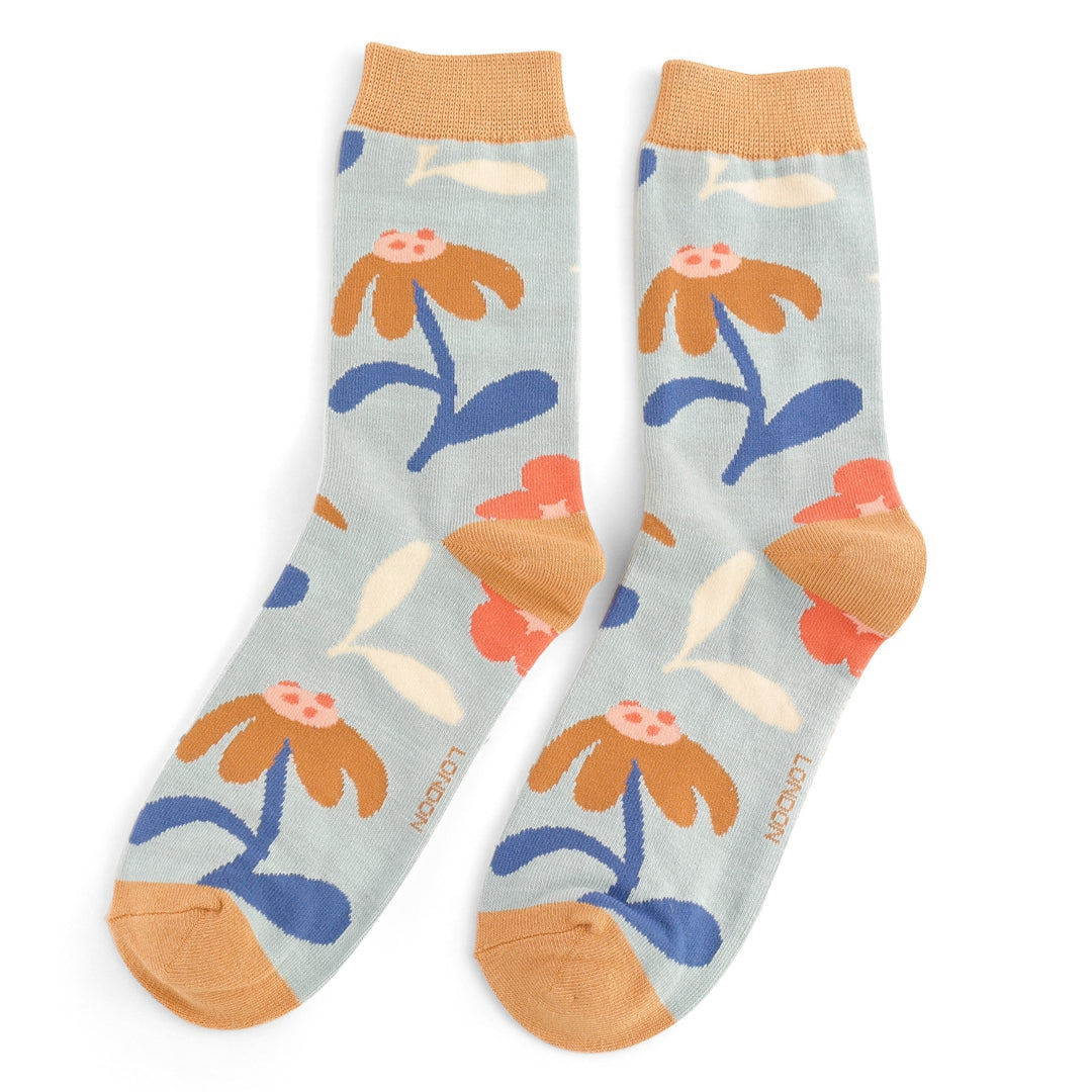 Retro Floral Socks