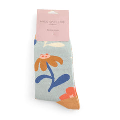 Retro Floral Socks