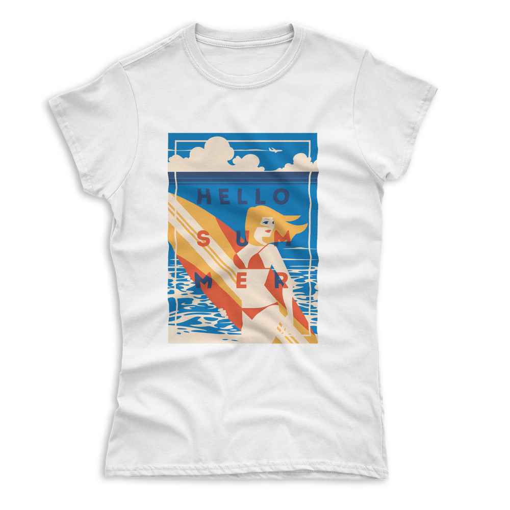 Women's Hello Summer T-Shirt