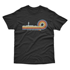 Retro Lines Paddle Board T-Shirt
