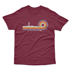 Retro Lines Paddle Board T-Shirt