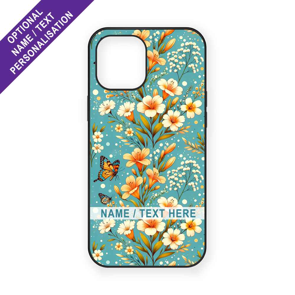 Blue Spring Floral Mobile Phone Case