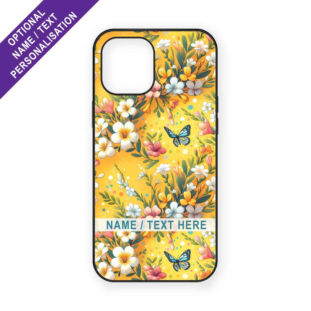 Yellow Spring Floral Mobile Phone Case