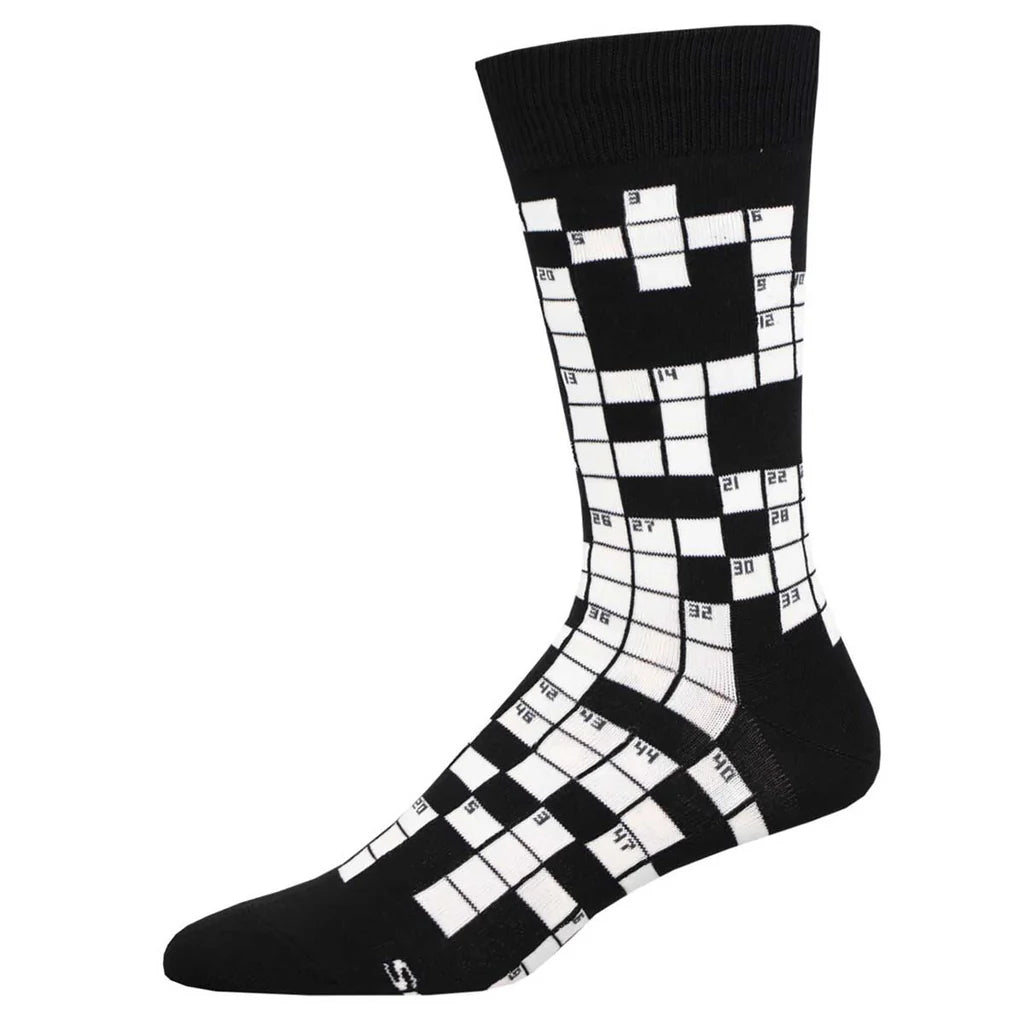 Sunday Crossword Socks (Men)