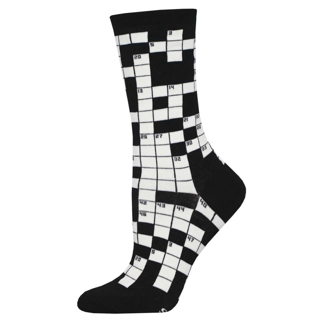 Sunday Crossword Socks (Women)