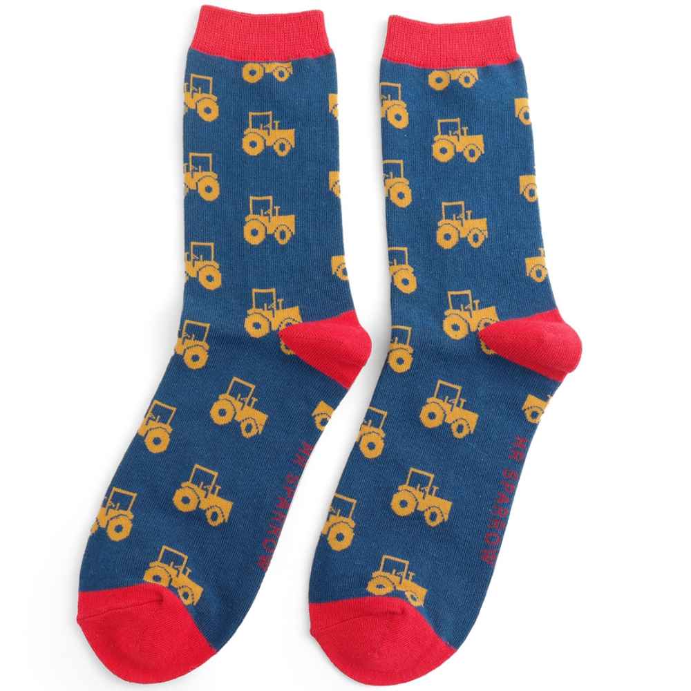 Mr Sparrow Tractors Socks (Men)