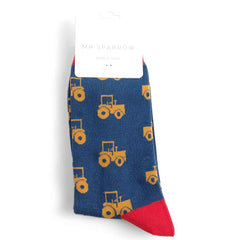 Mr Sparrow Tractors Socks (Men)