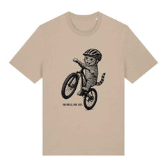 Two Wheels, Nine Lives Organic Cotton T-Shirt