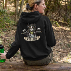 Biker Cat Hoodie
