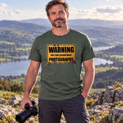 Warning Talking Photography T-Shirt
