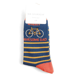 Mr Sparrow Wheely Awesome Dad Socks (Men)
