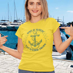 Women's Home Is Where The Anchor Drops T-Shirt