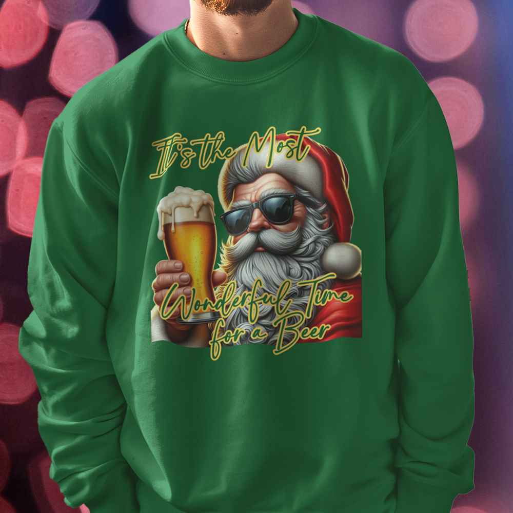 The Most Wonderful Time For A Beer Sweatshirt