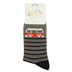Mr Heron Camper Stripe Socks (men)