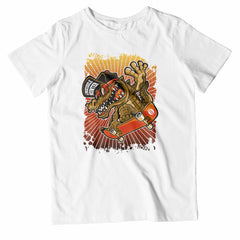 Kids Crocodile Hunter Skateboard T-Shirt