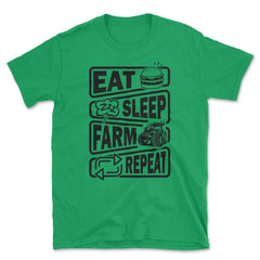 Eat Sleep Farm Repeat T-Shirt