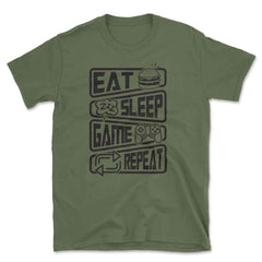 Eat Sleep Game Repeat T-Shirt