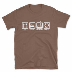 Eat Sleep Grow Veg Repeat T-Shirt