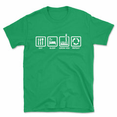 Eat Sleep Grow Veg Repeat T-Shirt