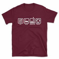 Eat Sleep Grow Veg Repeat T-Shirt