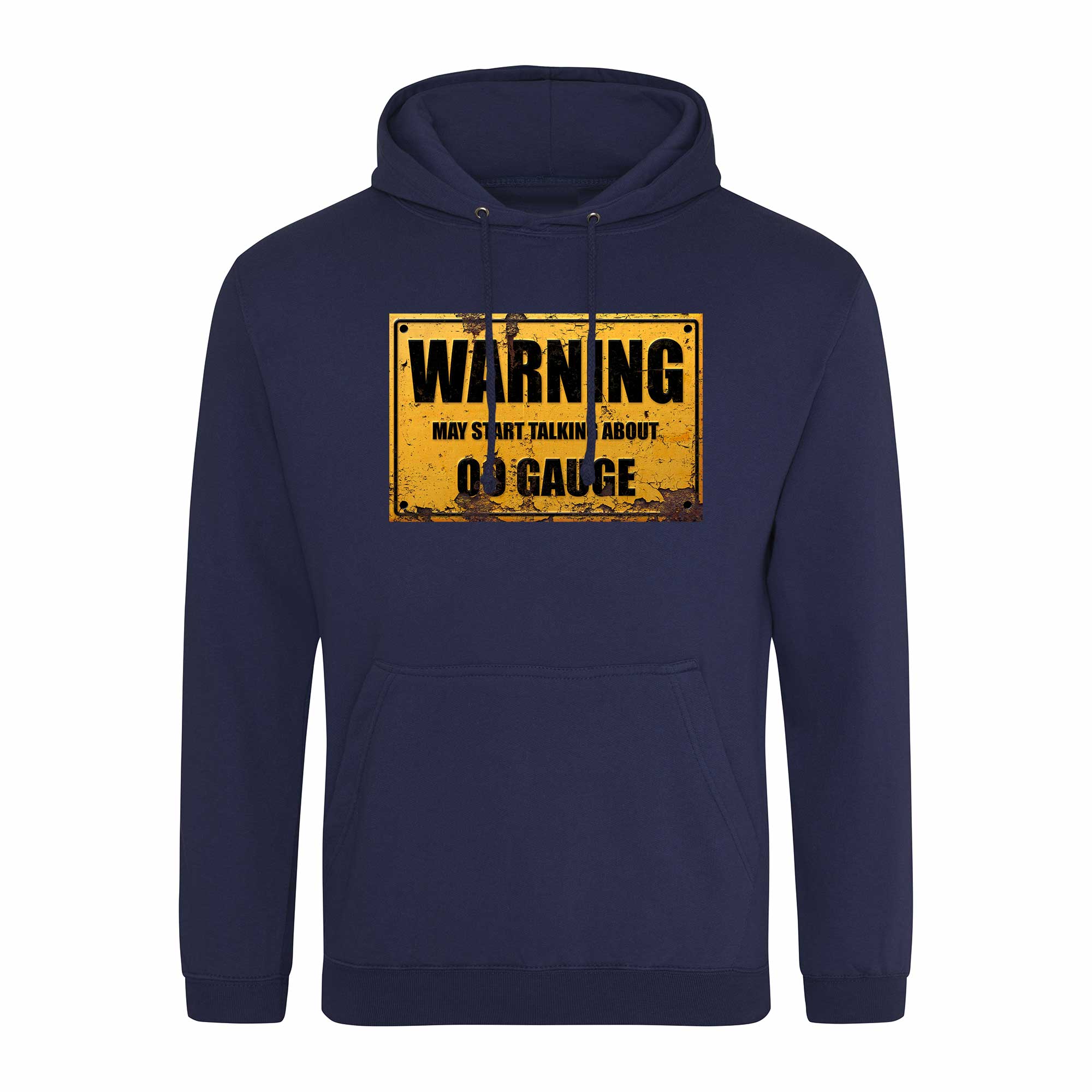 Warning May Start Talking About OO Gauge Hoodie