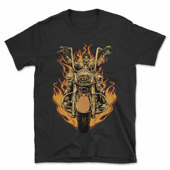 Flaming Biker T-Shirt