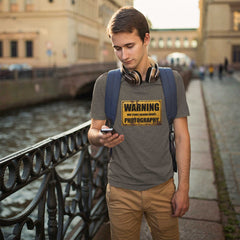 Warning May Start Talking About Photography T-Shirt