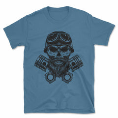 Biker Skull & Crossbones T-Shirt