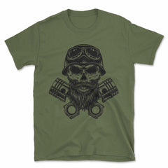 Biker Skull & Crossbones T-Shirt