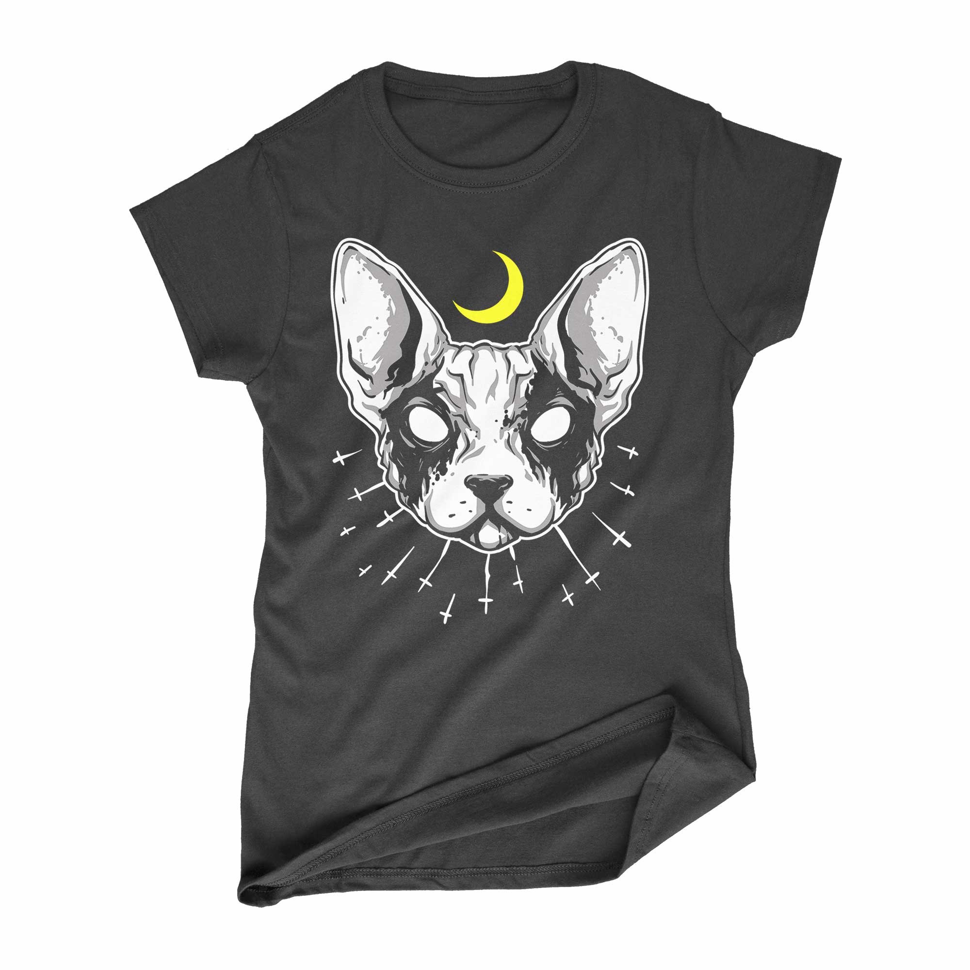 Black Metal Cat T-Shirt