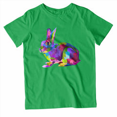 Kids Colourful Rabbit T-Shirt
